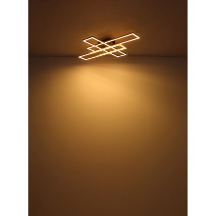 Globo - LED Stropné svietidlo LED/30W/230V 3000K 60x80 cm čierna/zlatá