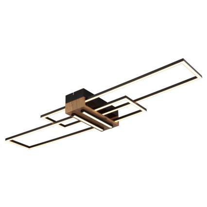 Globo - LED Stropné svietidlo LED/40W/230V 3000K 25x100 cm čierna