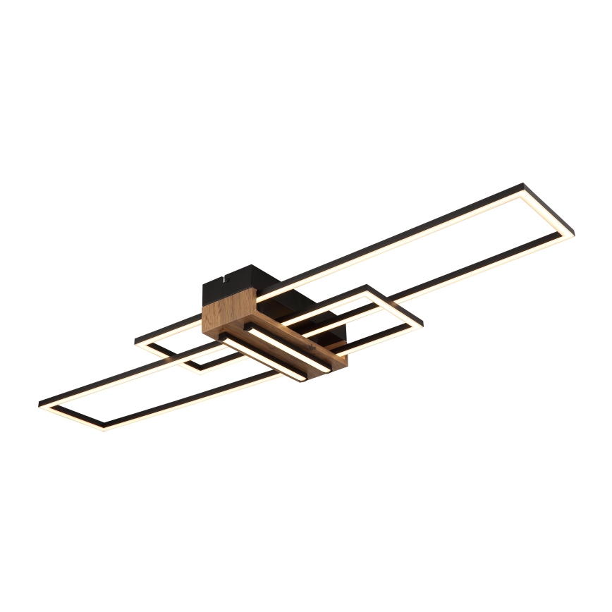 Globo - LED Stropné svietidlo LED/40W/230V 3000K 25x100 cm čierna