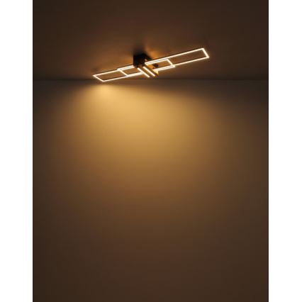 Globo - LED Stropné svietidlo LED/40W/230V 3000K 25x100 cm čierna