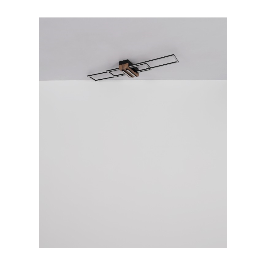 Globo - LED Stropné svietidlo LED/40W/230V 3000K 25x100 cm čierna