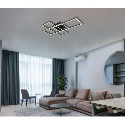 Globo - LED Stmievateľné stropné svietidlo LED/40W/230V 2700-6500K 51x74 cm Wi-Fi Tuya + diaľkové ovládanie