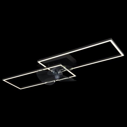 Globo - LED stmievateľné stropné svietidlo s ventilátorom LED/38W/230V 3000-6500K + diaľkové ovládanie