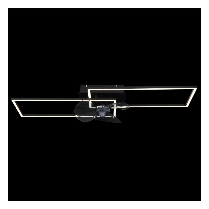 Globo - LED stmievateľné stropné svietidlo s ventilátorom LED/38W/230V 3000-6500K + diaľkové ovládanie