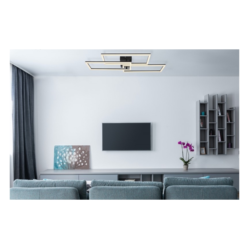 Globo - LED Stmievateľný prisadený luster LED/58W/230V 3000-6000K + diaľkové ovládanie
