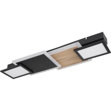 Globo 67279-30 - LED stropné svietidlo CAROLINE LED/30W/230V 25x71,5 cm béžová/čierna