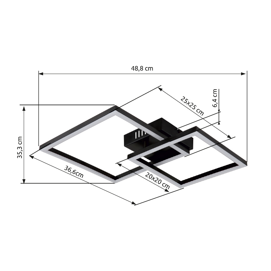 Globo - LED Stropné svietidlo LED/20W/230V 3000K