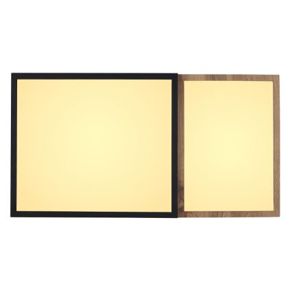 Globo 67286-30 - LED stropné svietidlo GUNDI LED/30W/230V 35x65 cm hnedá/čierna