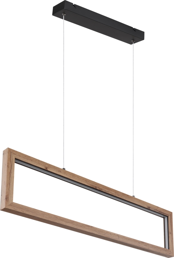 Globo 67287H - LED luster na lanku MANDERA LED/24W/230V hnedá