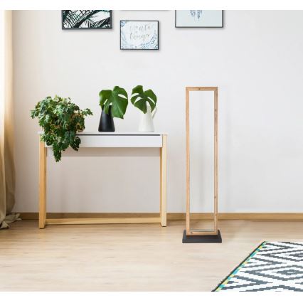 Globo 67287S - LED Stojacia lampa MANDERA LED/24W/230V hnedá/čierna