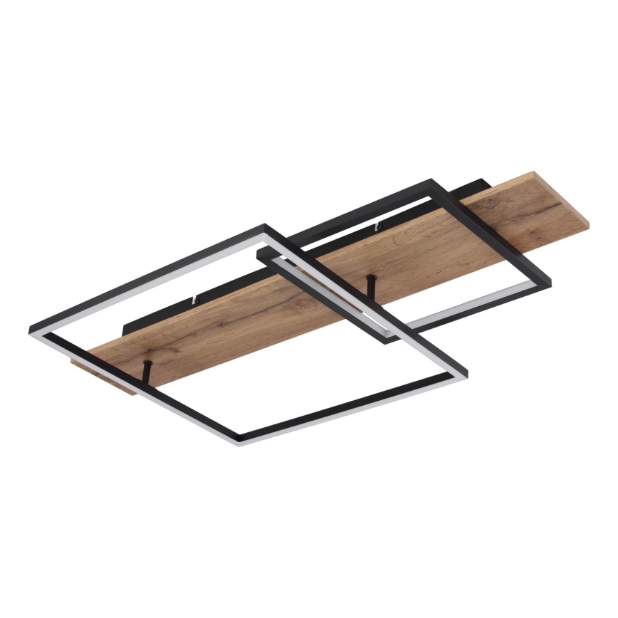 Globo 67289D1 - LED stropné svietidlo VANNI LED/24W/230V 40x75 cm hnedo-čierne