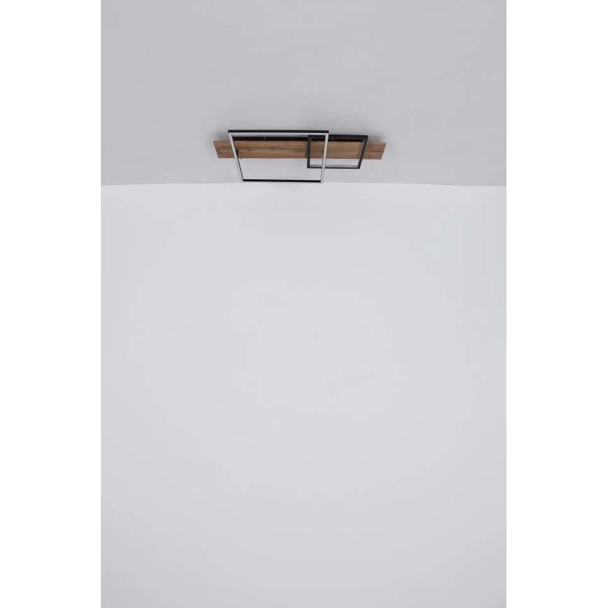 Globo 67289D1 - LED stropné svietidlo VANNI LED/24W/230V 40x75 cm hnedo-čierne