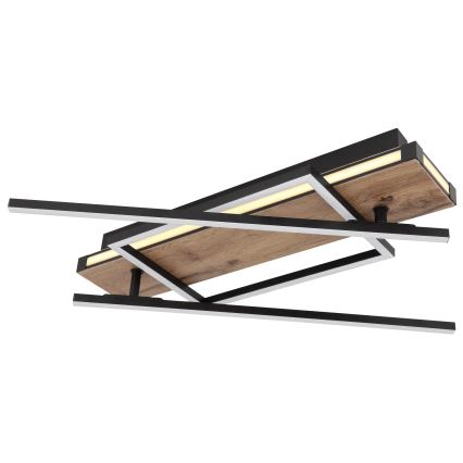 Globo 67299D3 - LED Stropné svietidlo COLLI LED/40W/230V 88x120 cm béžová/čierna