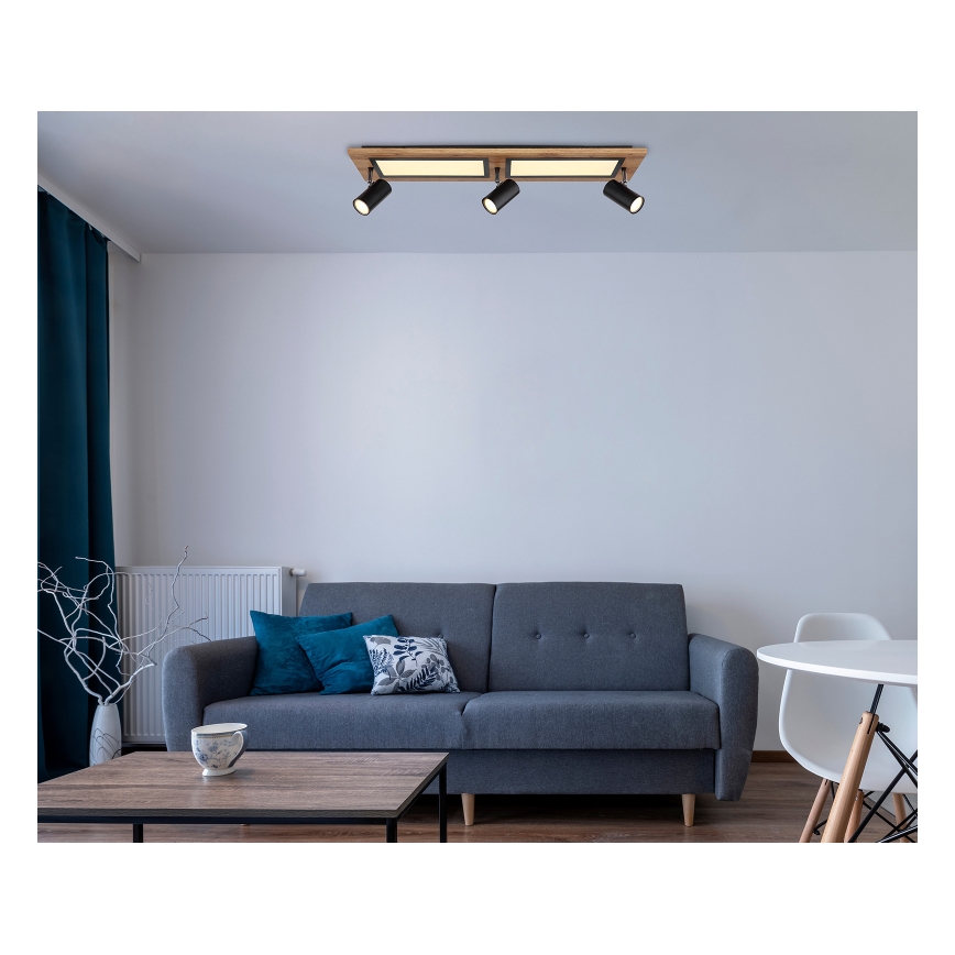 Globo - LED Bodové svietidlo LED/24W/230V + 3xGU10/5W