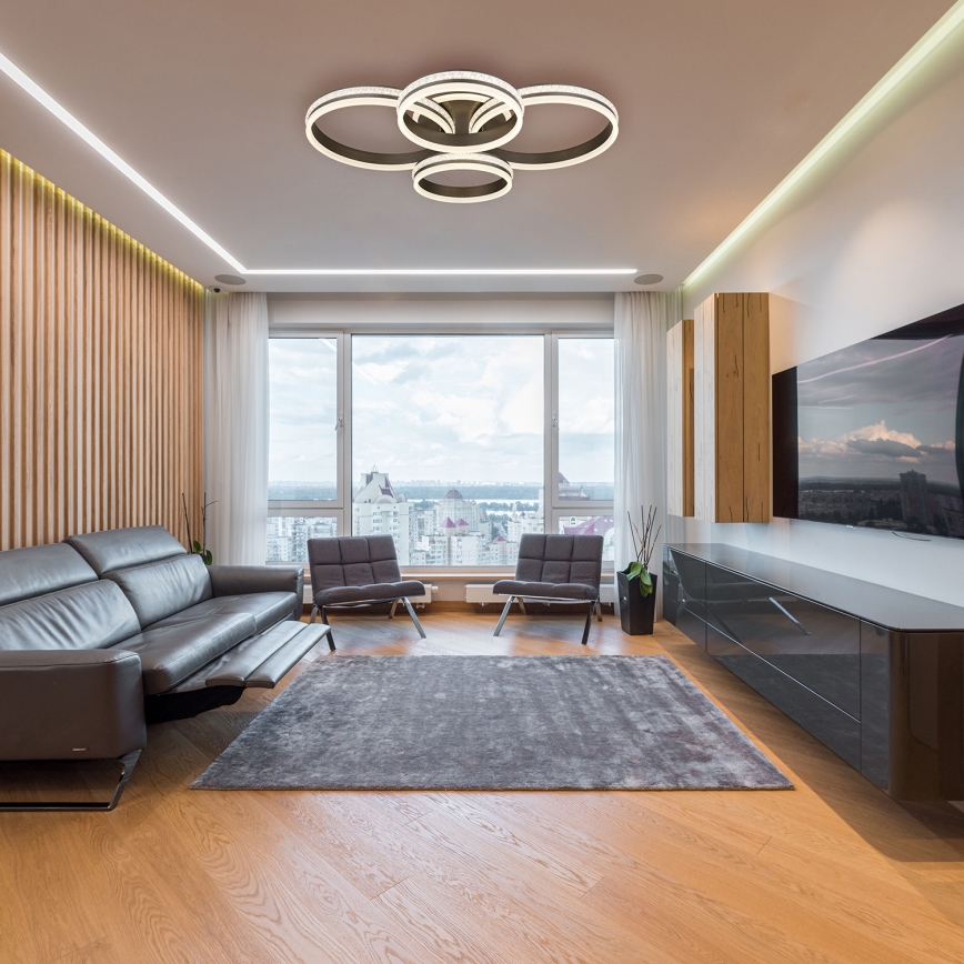 Globo - LED Stmievateľné stropné svietidlo LED/90W/230V 2700K-6000K + diaľkové ovládanie