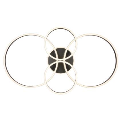 Globo - LED Stropné svietidlo LED/39W/230V 2700/4500/6500K 106x60 cm antracit