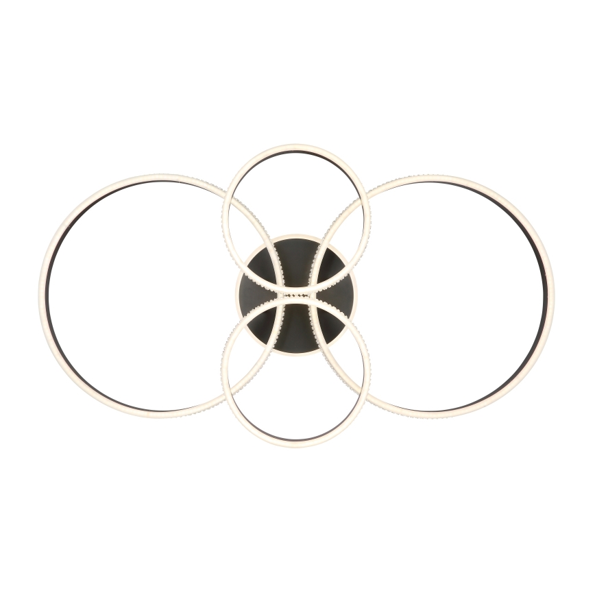 Globo - LED Stropné svietidlo LED/39W/230V 2700/4500/6500K 106x60 cm antracit