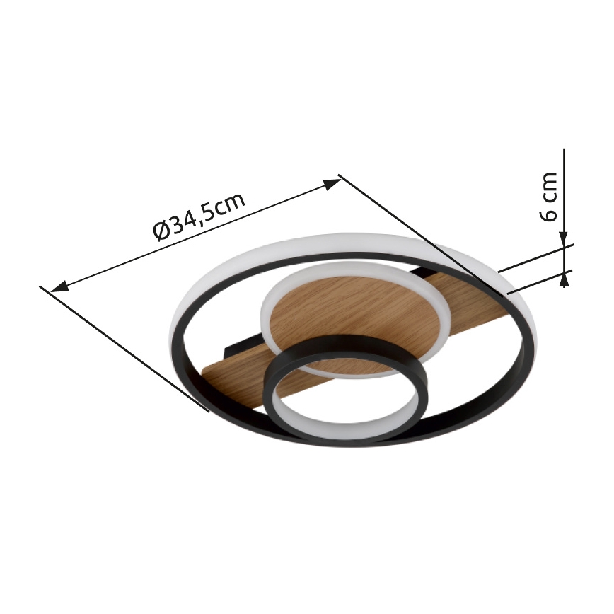Globo - LED Stropné svietidlo LED/24W/230V