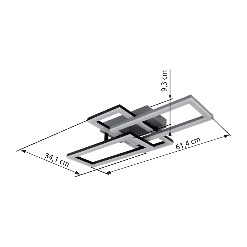 Globo - LED Stropné svietidlo LED/24W/230V