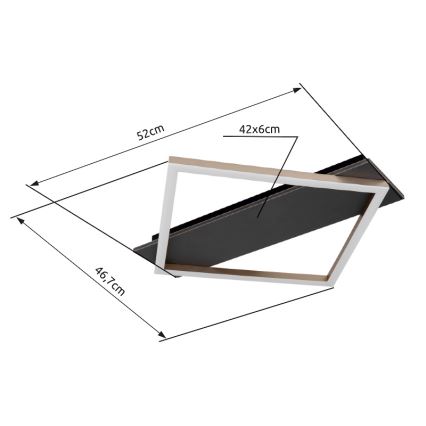 Globo - LED Stropné svietidlo LED/18W/230V