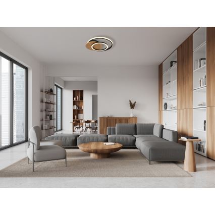 Globo - LED Stropné svietidlo LED/24W/230V čierna
