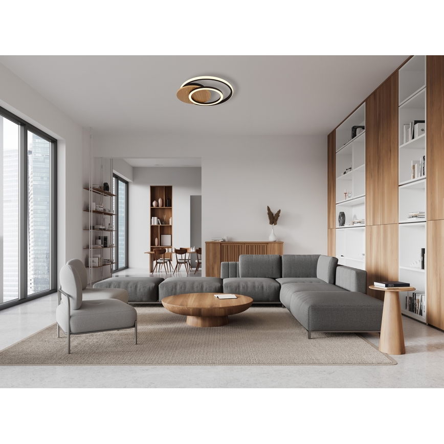 Globo - LED Stropné svietidlo LED/24W/230V čierna