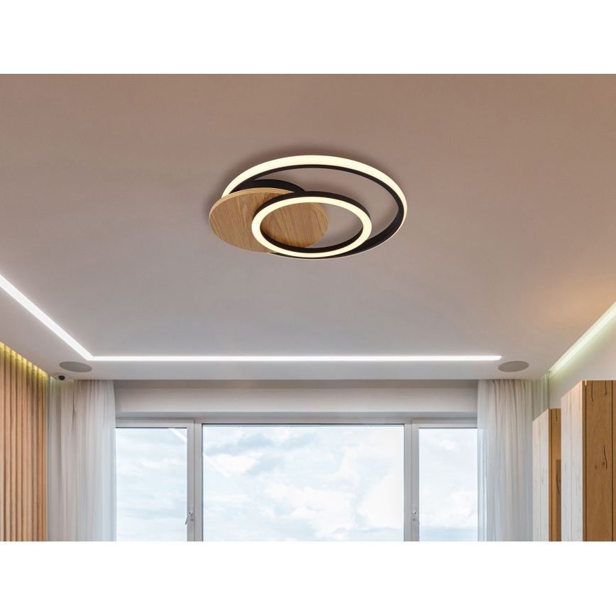 Globo - LED Stropné svietidlo LED/24W/230V čierna