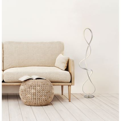 Globo - LED Stojacia lampa LED/36W/230V matný chróm