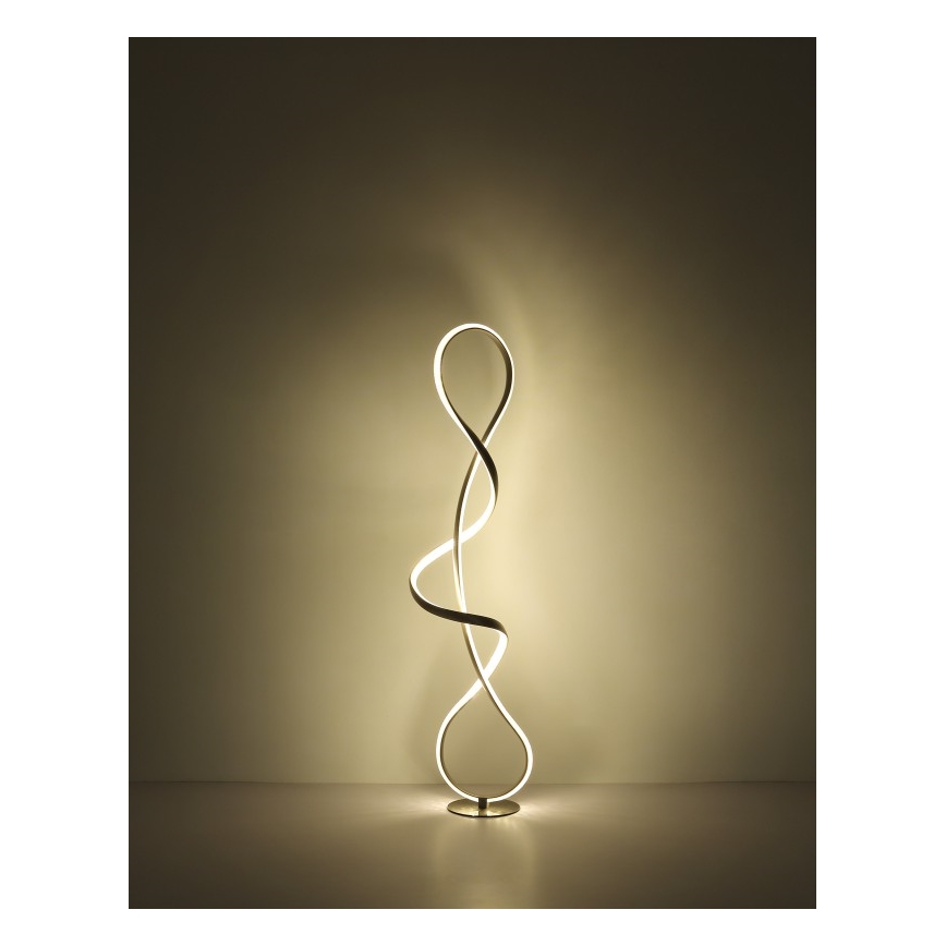 Globo - LED Stojacia lampa LED/36W/230V matný chróm