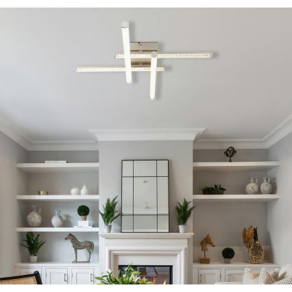 Globo - LED Stropné svietidlo LED/24W/230V 4000K matný chróm