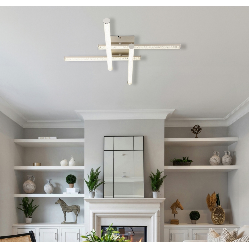 Globo - LED Stropné svietidlo LED/24W/230V 4000K matný chróm