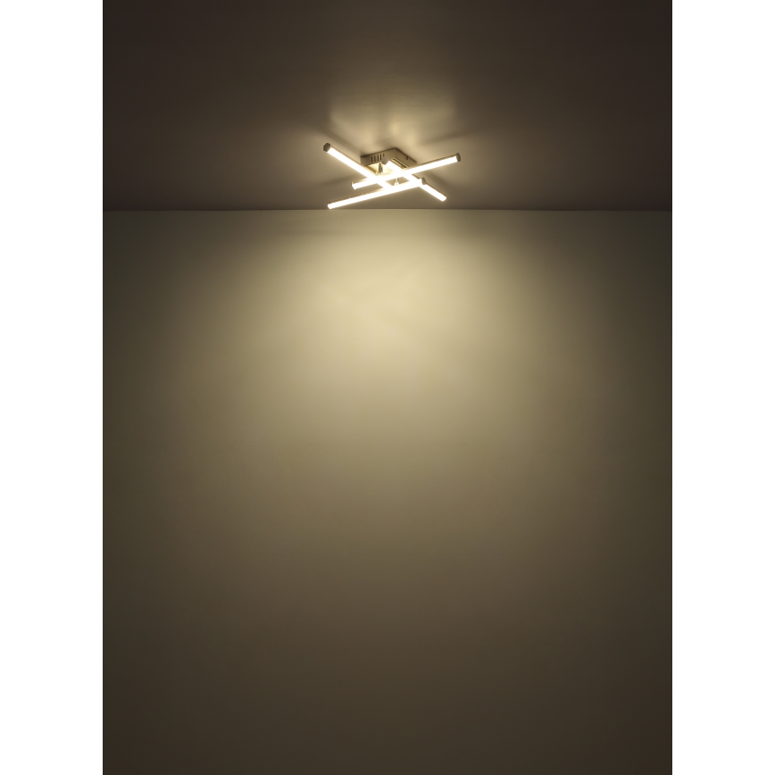 Globo - LED Stropné svietidlo LED/24W/230V 4000K matný chróm