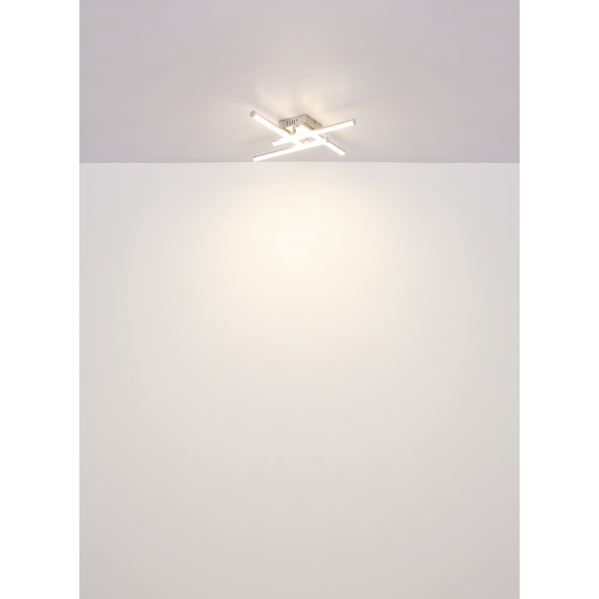 Globo - LED Stropné svietidlo LED/24W/230V 4000K matný chróm