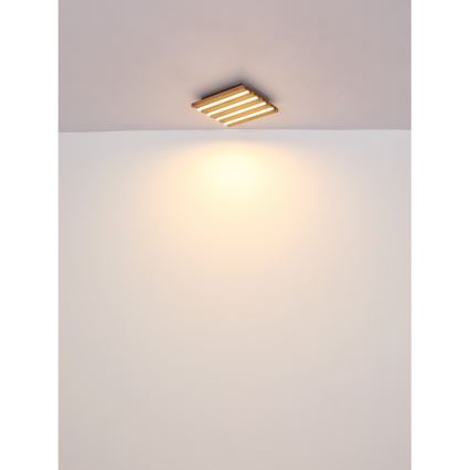 Globo - LED Stropné svietidlo LED/30W/230V 3000K 80x20 cm drevo