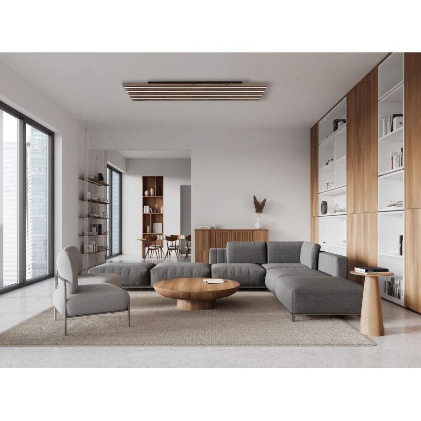 Globo - Stmievané LED stropné svietidlo LED/40W/230V 2700-6500K 30x120 cm + diaľkové ovládanie