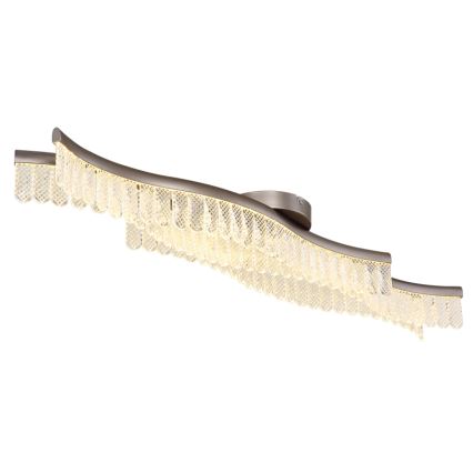 Globo - LED Stropné svietidlo LED/35W/230V 3200K 18x108 cm matný chróm