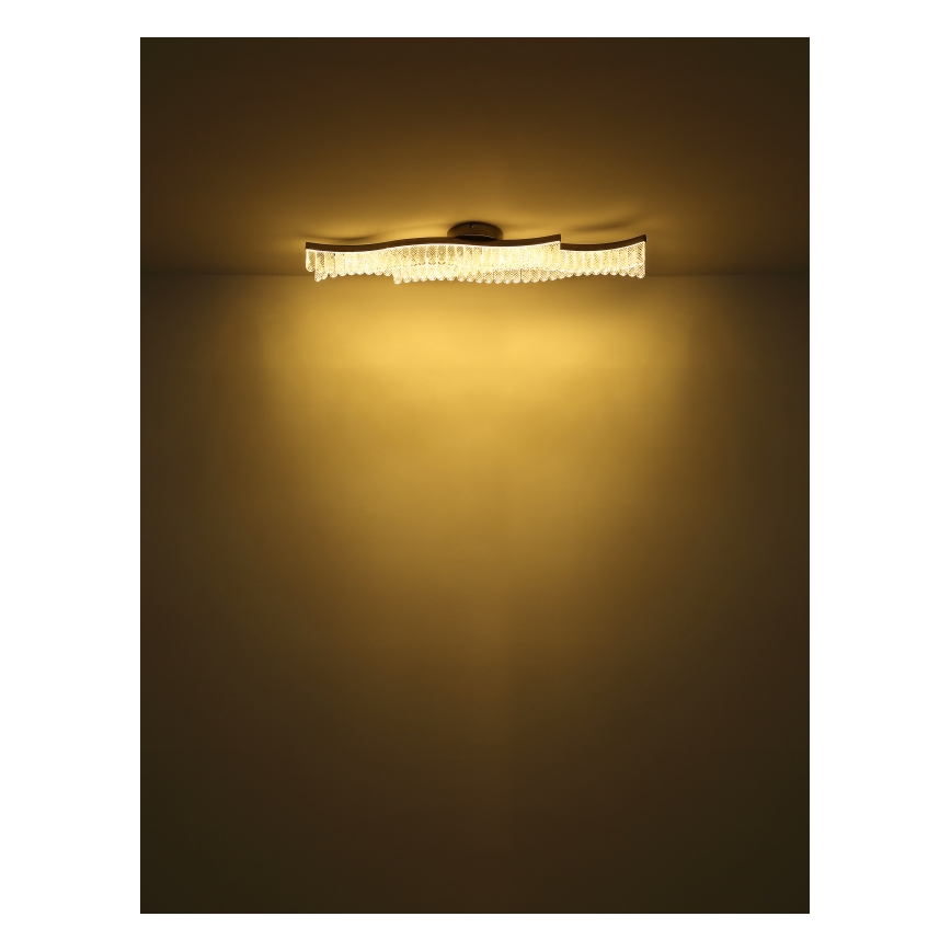 Globo - LED Stropné svietidlo LED/35W/230V 3200K 18x108 cm matný chróm