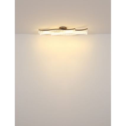 Globo - LED Stropné svietidlo LED/35W/230V 3200K 18x108 cm matný chróm