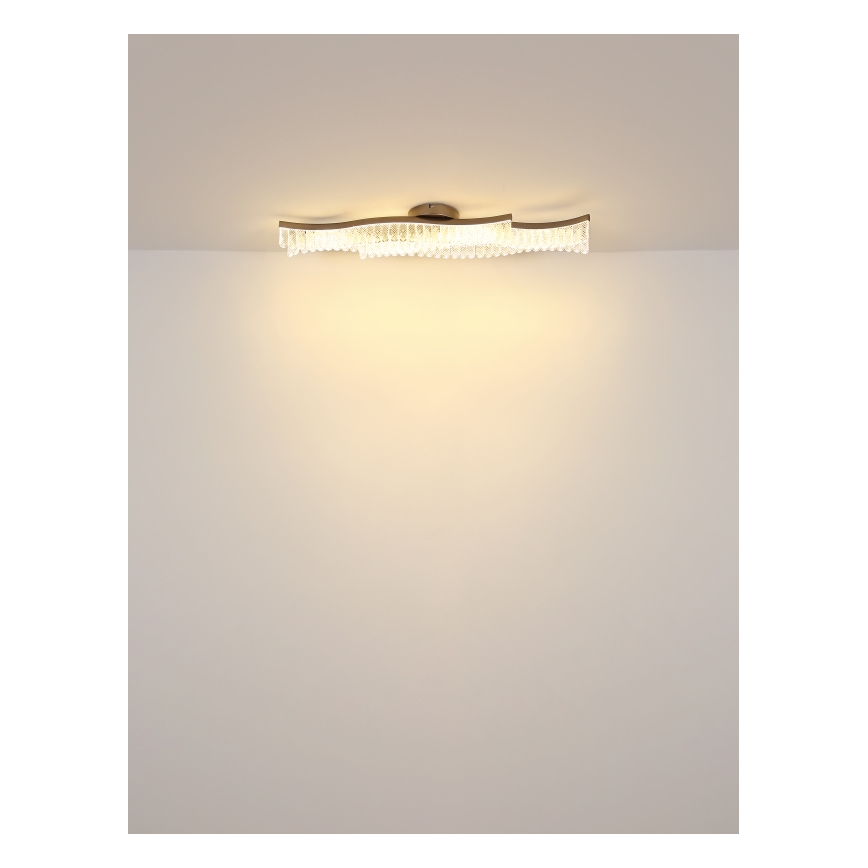 Globo - LED Stropné svietidlo LED/35W/230V 3200K 18x108 cm matný chróm