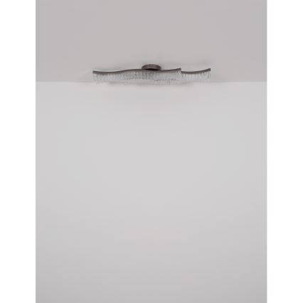 Globo - LED Stropné svietidlo LED/35W/230V 3200K 18x108 cm matný chróm