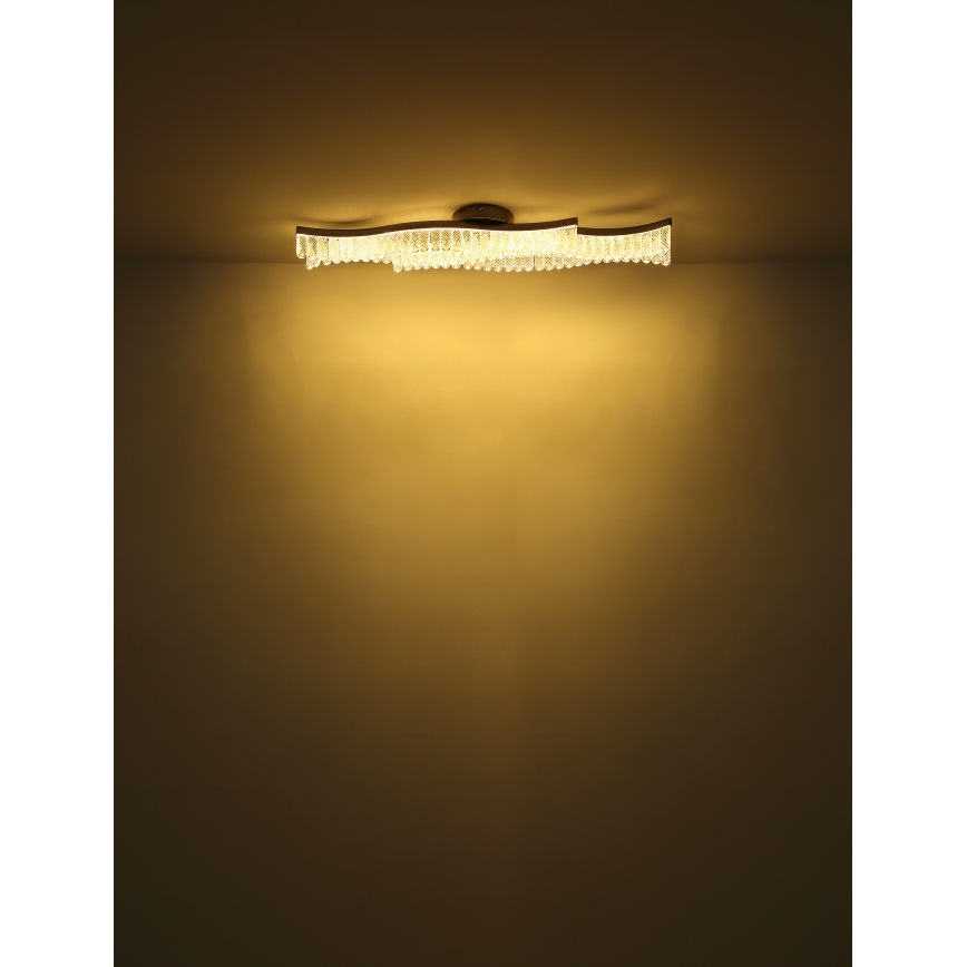 Globo - LED Stropné svietidlo LED/35W/230V 3200K 18x108 cm zlatá