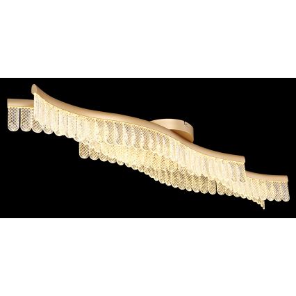 Globo - LED Stropné svietidlo LED/35W/230V 3200K 18x108 cm zlatá