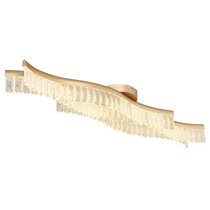 Globo - LED Stropné svietidlo LED/35W/230V 3200K 18x108 cm zlatá