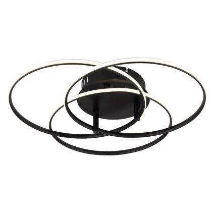 Globo - LED Stropné svietidlo LED/40W/230V 4000K pr. 45,6 cm čierna