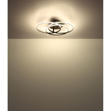 Globo - LED Stropné svietidlo LED/40W/230V 4000K pr. 45,6 cm čierna