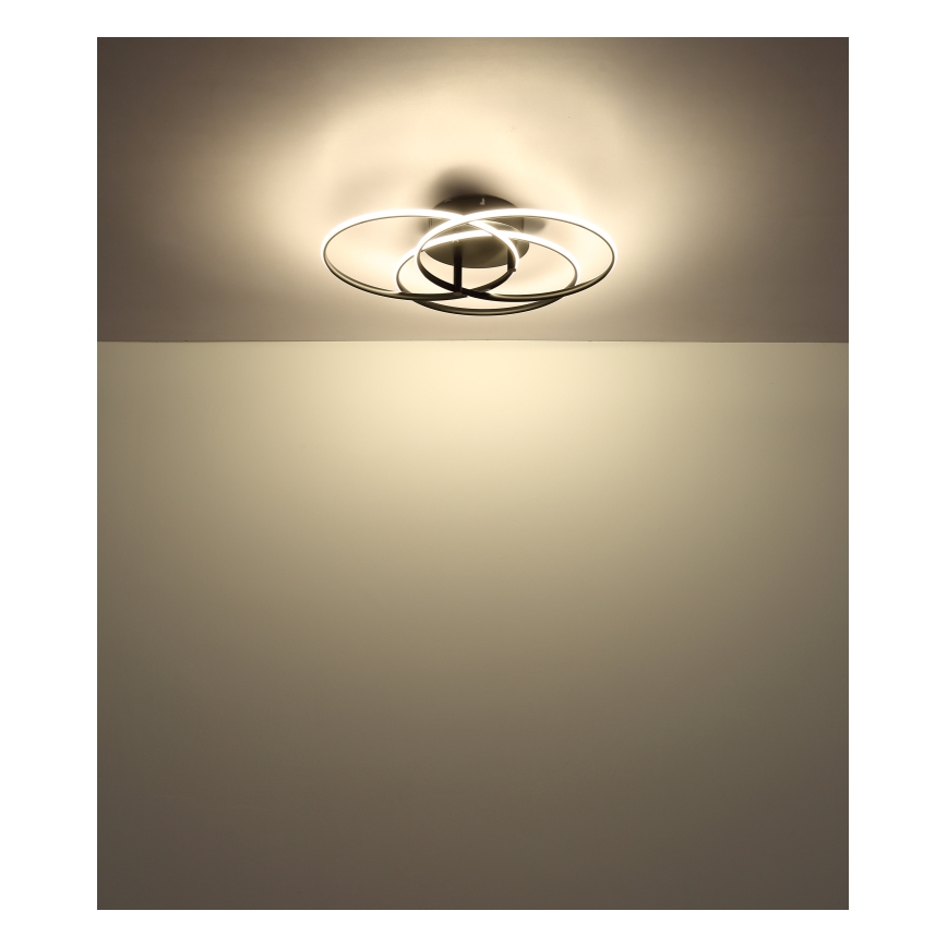 Globo - LED Stropné svietidlo LED/40W/230V 4000K pr. 45,6 cm čierna