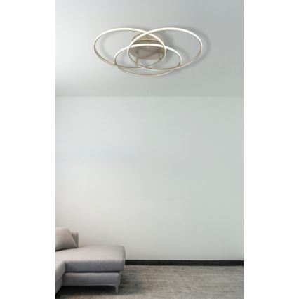 Globo - LED Stropné svietidlo LED/40W/230V 4000K pr. 45,6 cm matný chróm