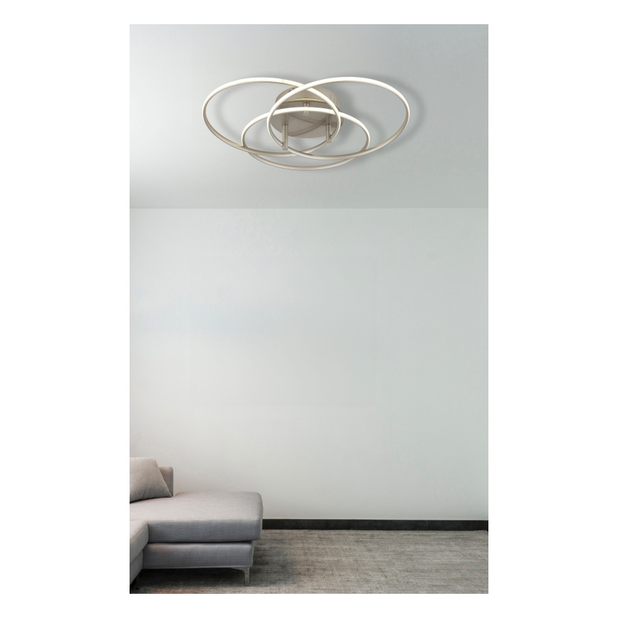 Globo - LED Stropné svietidlo LED/40W/230V 4000K pr. 45,6 cm matný chróm