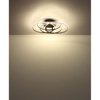 Globo - LED Stropné svietidlo LED/55W/230V 4000K pr. 51,5 cm čierna