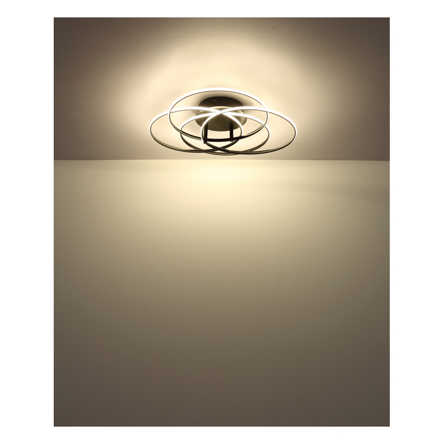 Globo - LED Stropné svietidlo LED/55W/230V 4000K pr. 51,5 cm čierna